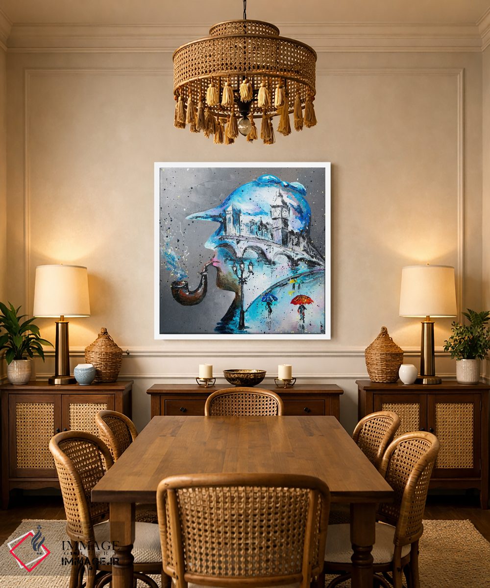 تابلو دکوراتیو آقای هولمز اثر کوپتسووا آرت - D2W