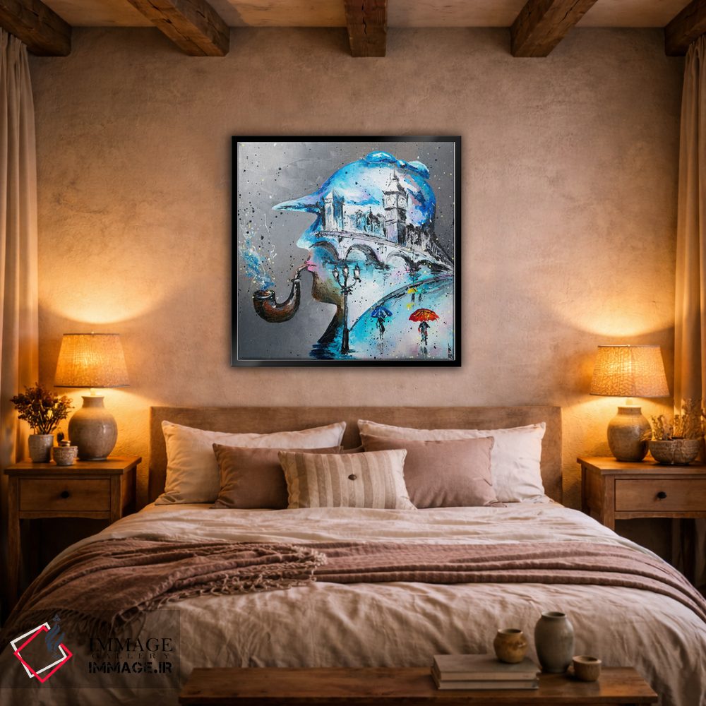 تابلو دکوراتیو آقای هولمز اثر کوپتسووا آرت - D5B