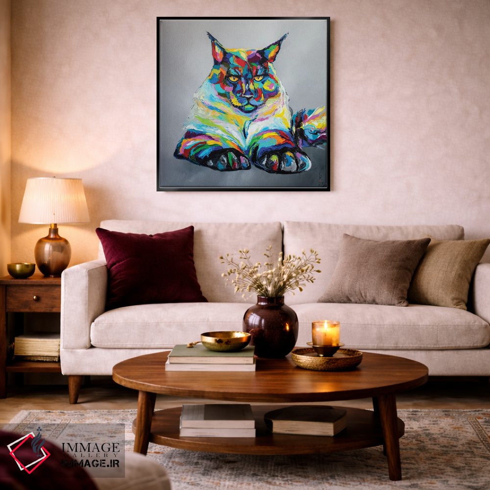 تابلو دکوراتیو مین کون جدی اثر کوپتسووا آرت - D2B