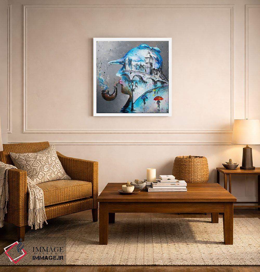 تابلو دکوراتیو آقای هولمز اثر کوپتسووا آرت - D6W