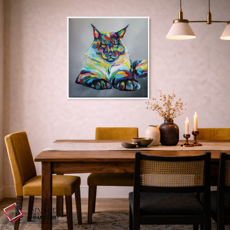 تابلو دکوراتیو مین کون جدی اثر کوپتسووا آرت - D4W