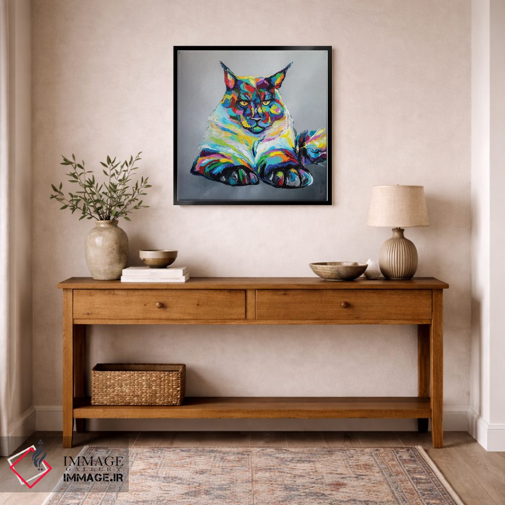 تابلو دکوراتیو مین کون جدی اثر کوپتسووا آرت - D5B