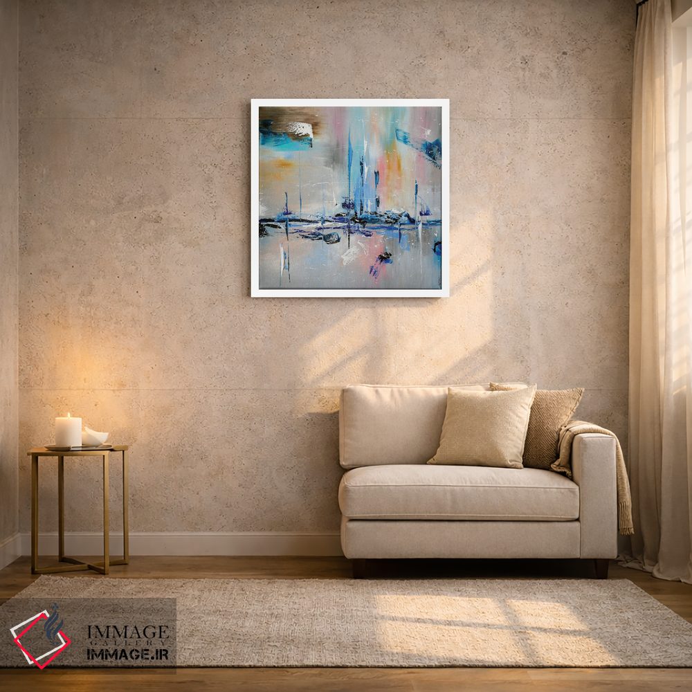 تابلو انتزاعی صبح اسرارآمیز اثر کوپتسووا آرت - D2W