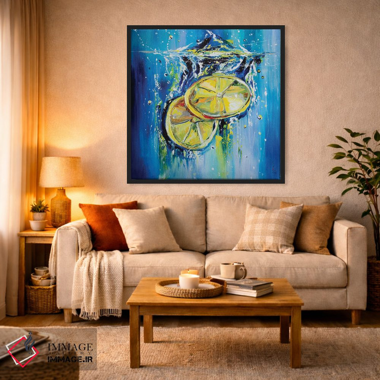 تابلو دکوراتیو لیموناد اثر کوپتسووا آرت - D6B
