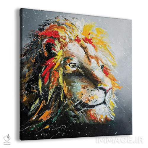 تابلو دکوراتیو پادشاه اثر کوپتسووا آرت - نمای پرسپکتیو محصول