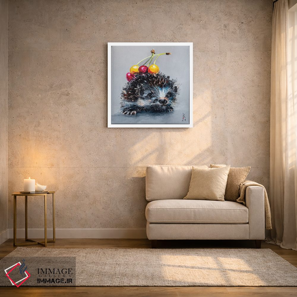 تابلو دکوراتیو عاشق گیلاس اثر کوپتسووا آرت - D1W