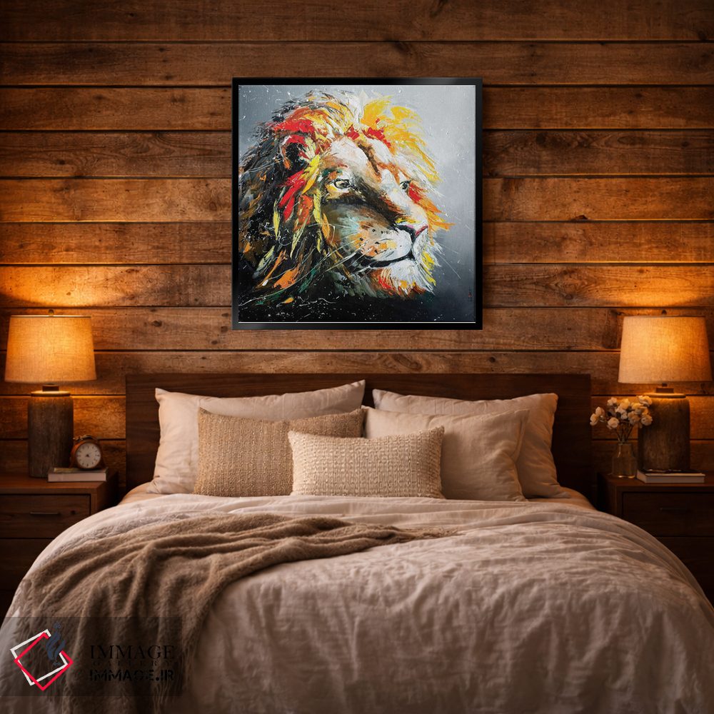 تابلو دکوراتیو پادشاه اثر کوپتسووا آرت - D5B