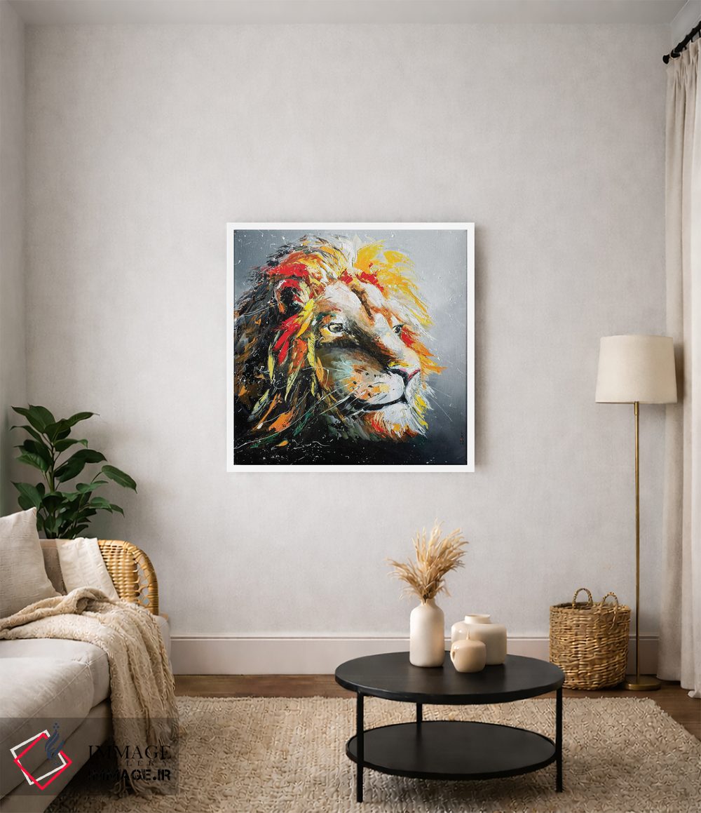 تابلو دکوراتیو پادشاه اثر کوپتسووا آرت - D3W