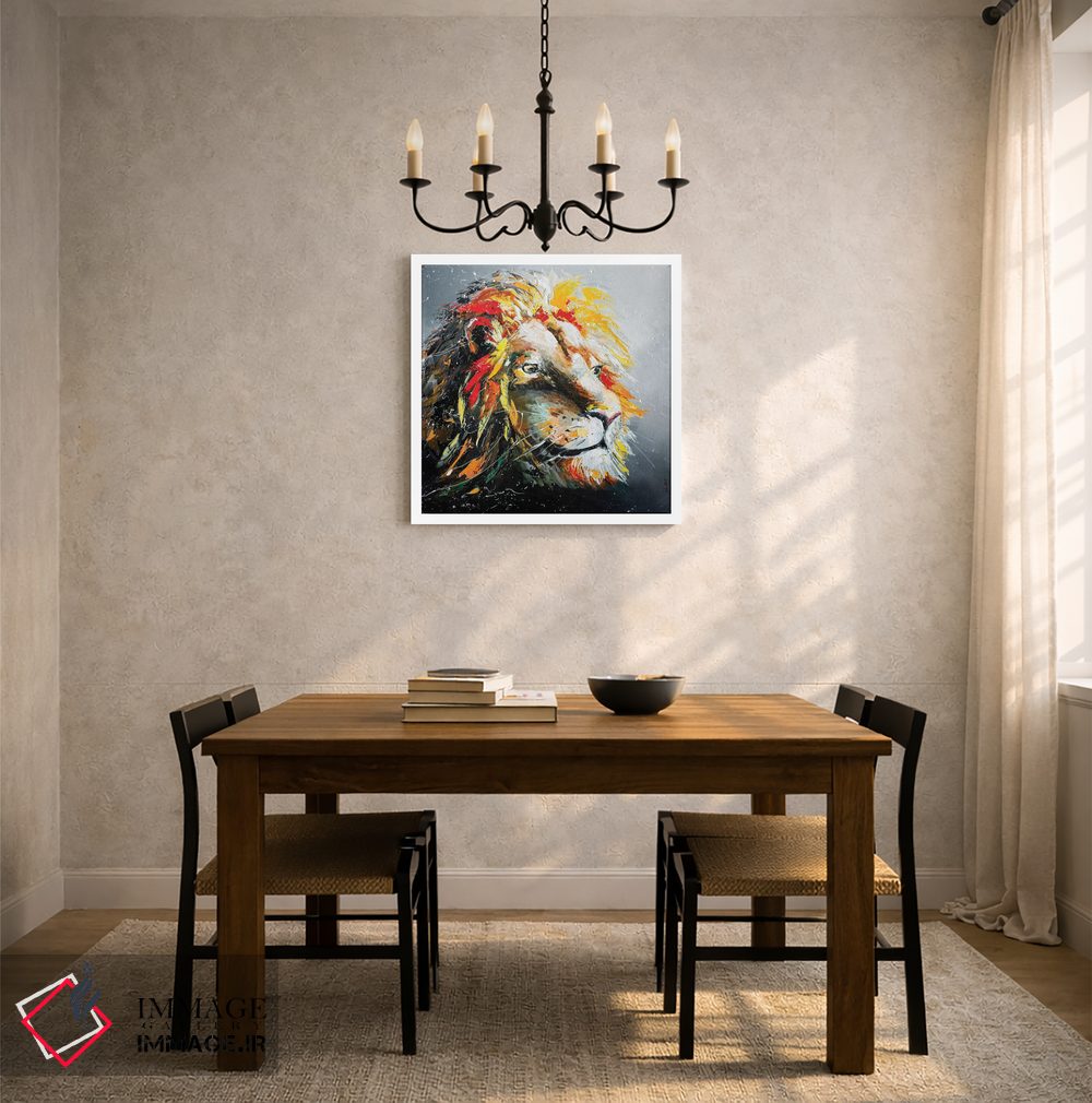 تابلو دکوراتیو پادشاه اثر کوپتسووا آرت - D6W