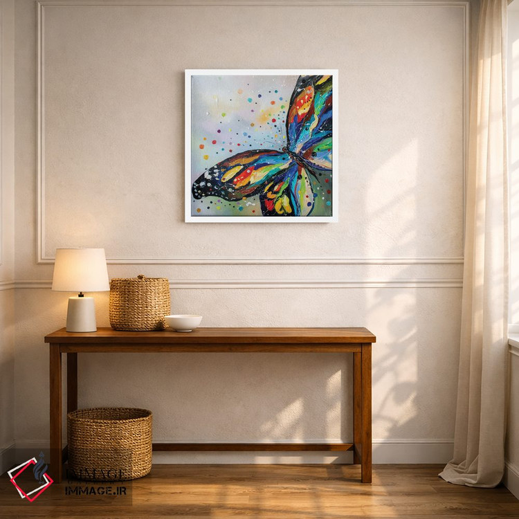 تابلو دکوراتیو پروانه درخشان II اثر کوپتسووا آرت - D5W