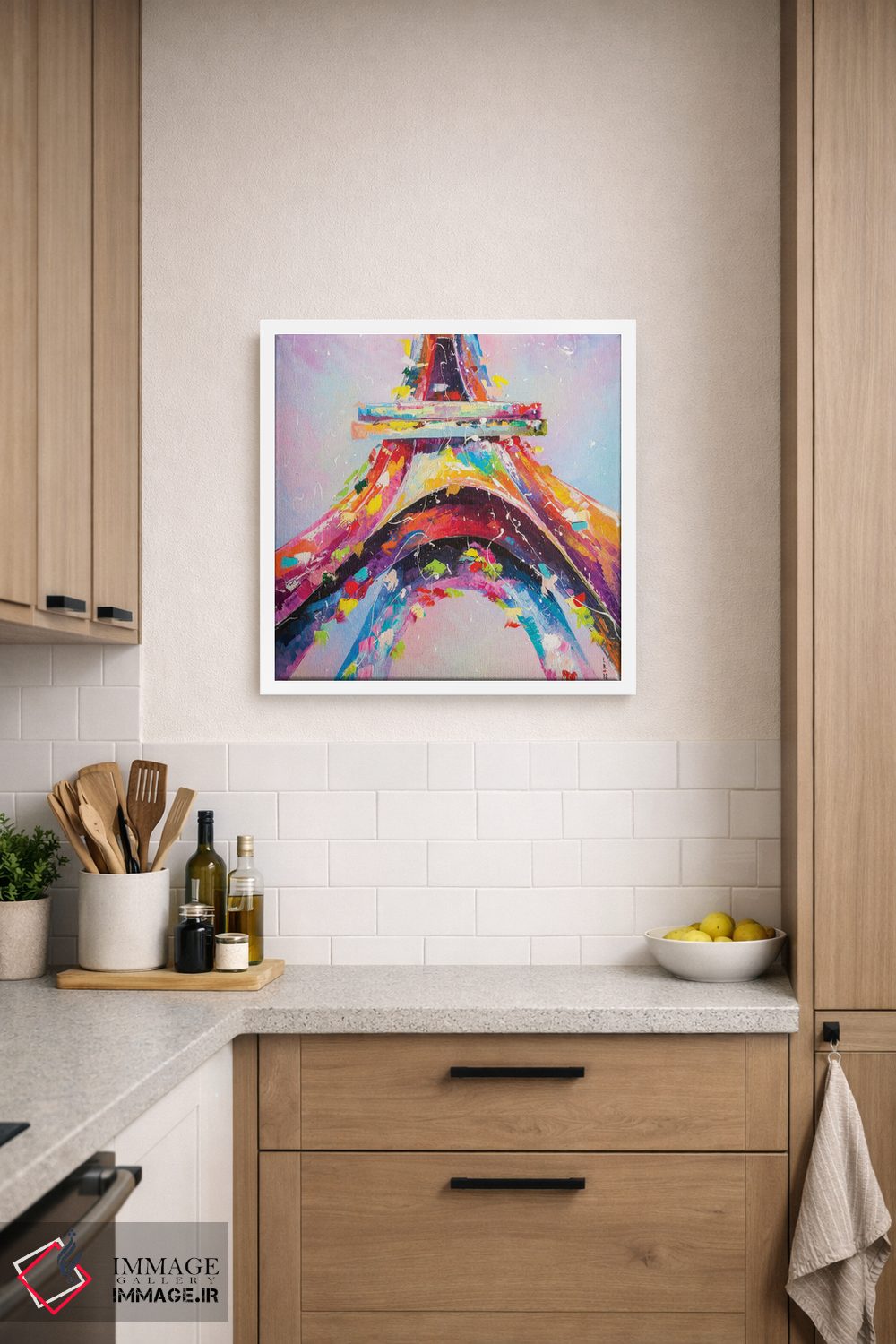 تابلو دکوراتیو برج ایفل اثر کوپتسووا آرت - D4W