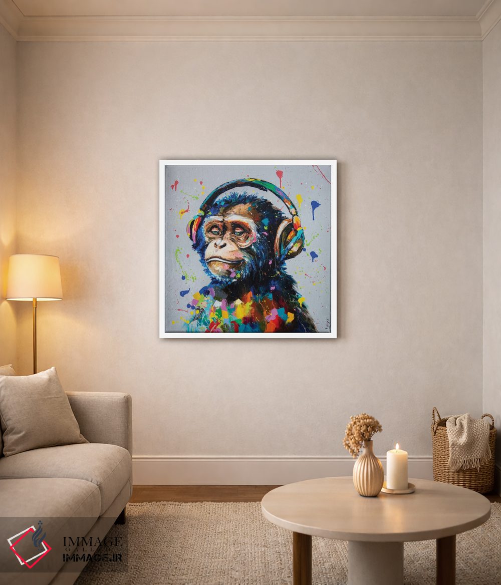 تابلو دکوراتیو غرق شدن در ملودی اثر کوپتسووا آرت - D3W