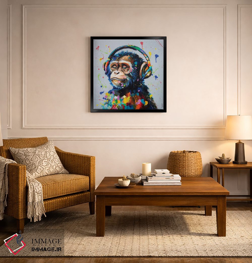 تابلو دکوراتیو غرق شدن در ملودی اثر کوپتسووا آرت - D6B