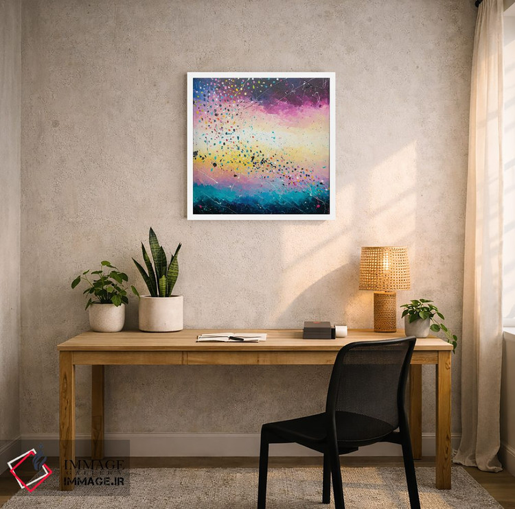 تابلو انتزاعی از ژرفا تا نور اثر کوپتسووا آرت - D5W