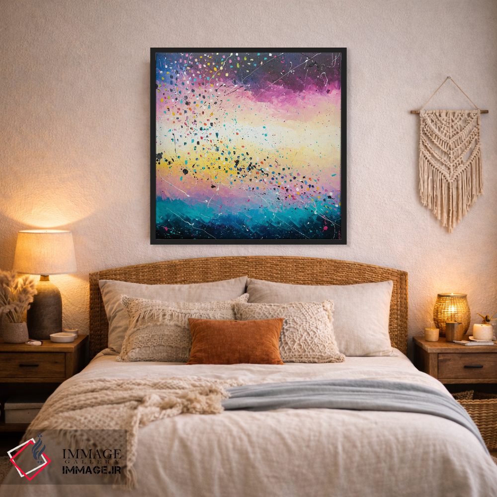 تابلو انتزاعی از ژرفا تا نور اثر کوپتسووا آرت - D3B