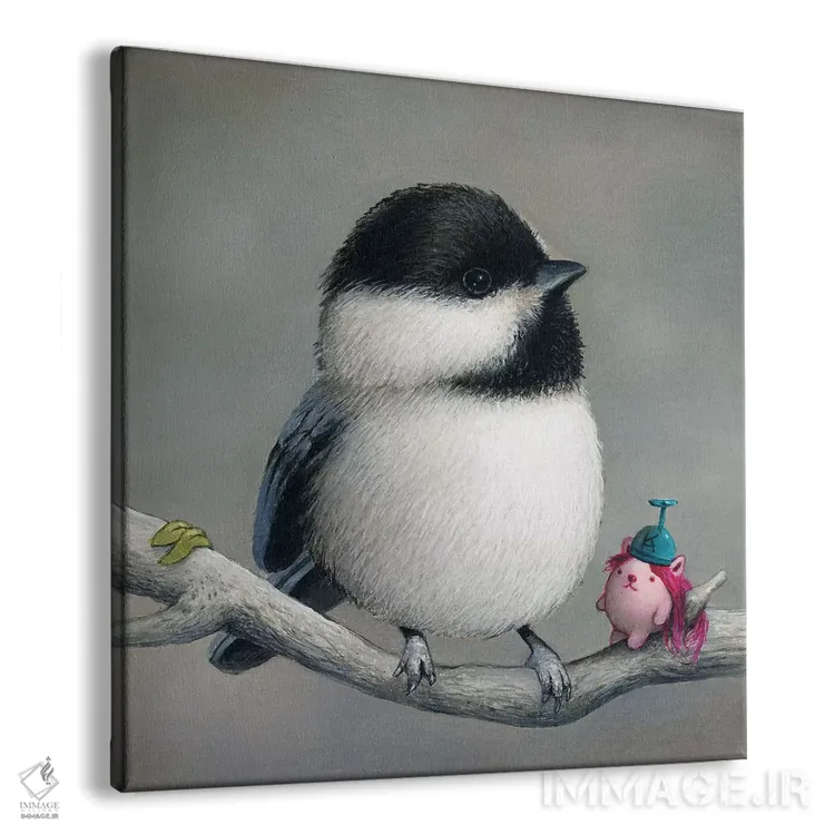 تابلو دکوراتیو اریو اثر کریستین آدام - نمای پرسپکتیو محصول