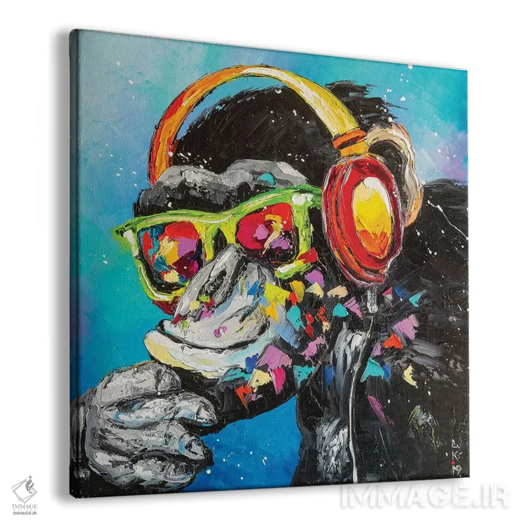 تابلو دکوراتیو من خوبم اثر کوپتسووا آرت - نمای پرسپکتیو محصول