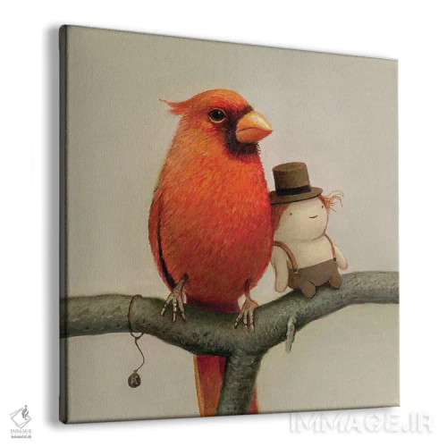 تابلو دکوراتیو فلفل اثر کریستین آدام - نمای پرسپکتیو محصول