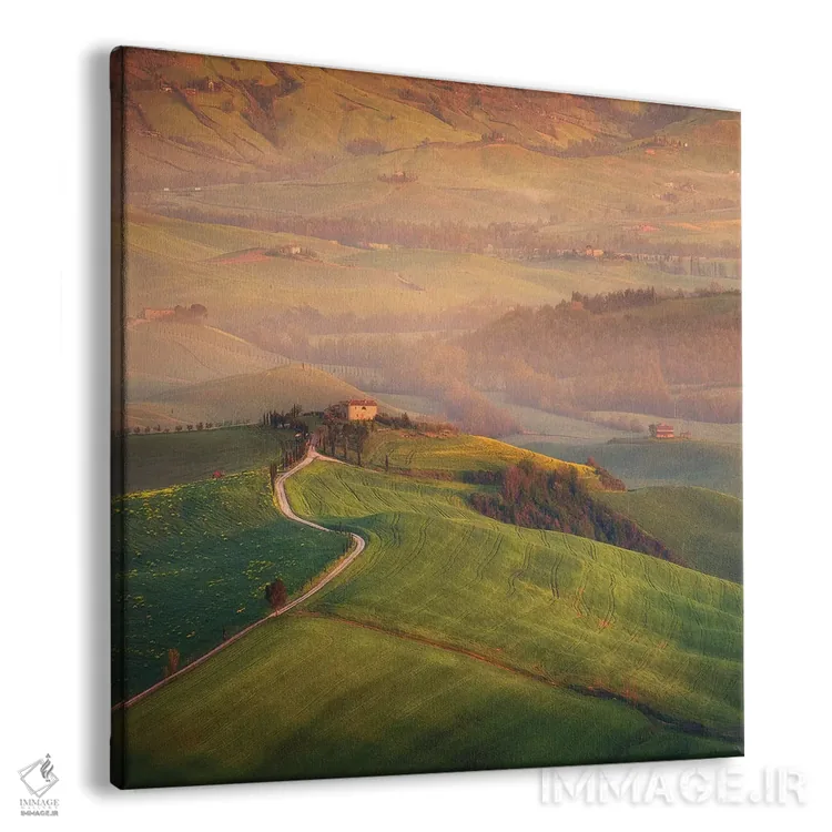 تابلو دکوراتیو بهار در توسکانی XIX اثر دنیل کردان - نمای پرسپکتیو محصول