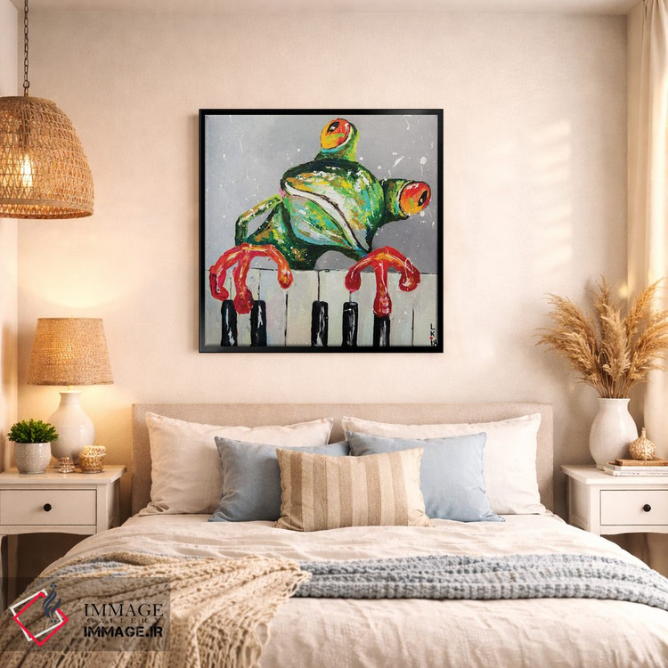 تابلو دکوراتیو من فقط نوازنده پیانو هستم اثر کوپتسووا آرت - D1B