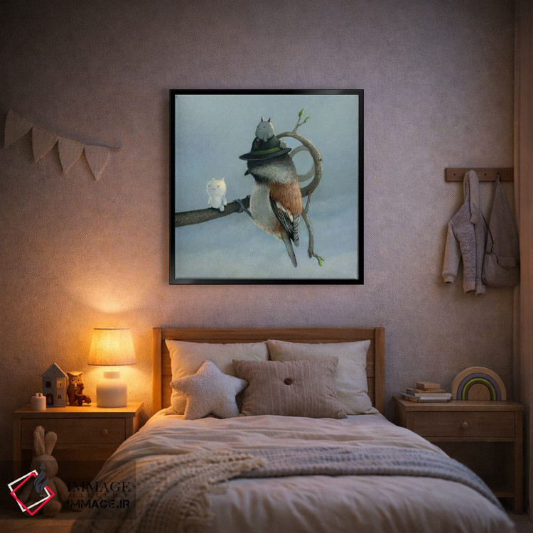 تابلو دکوراتیو شاه بلوط اثر کریستین آدام - D2B