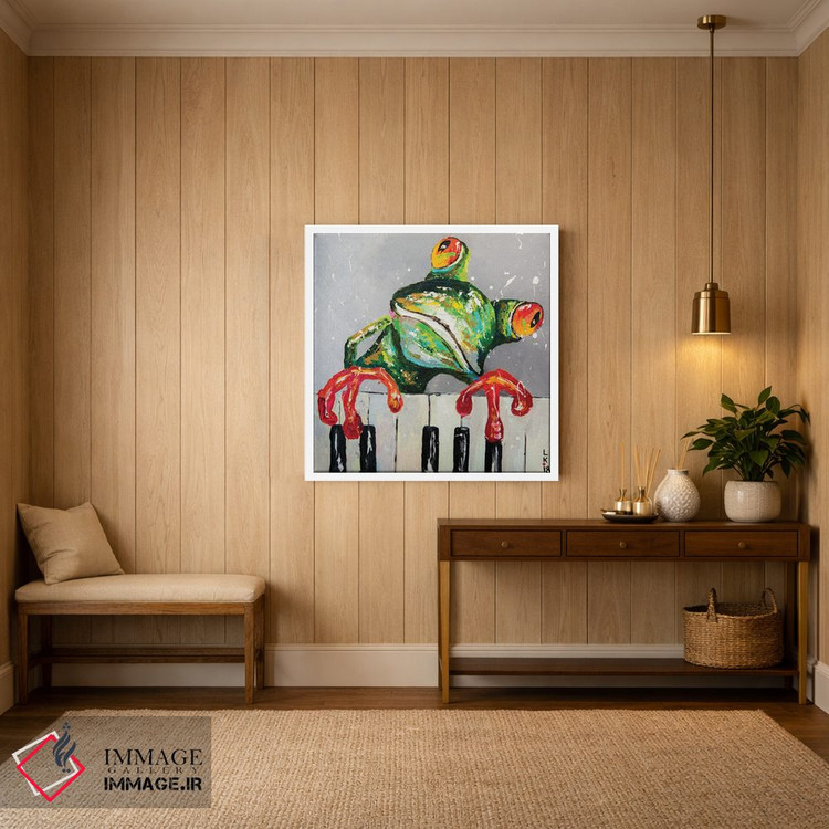 تابلو دکوراتیو من فقط نوازنده پیانو هستم اثر کوپتسووا آرت - D2W