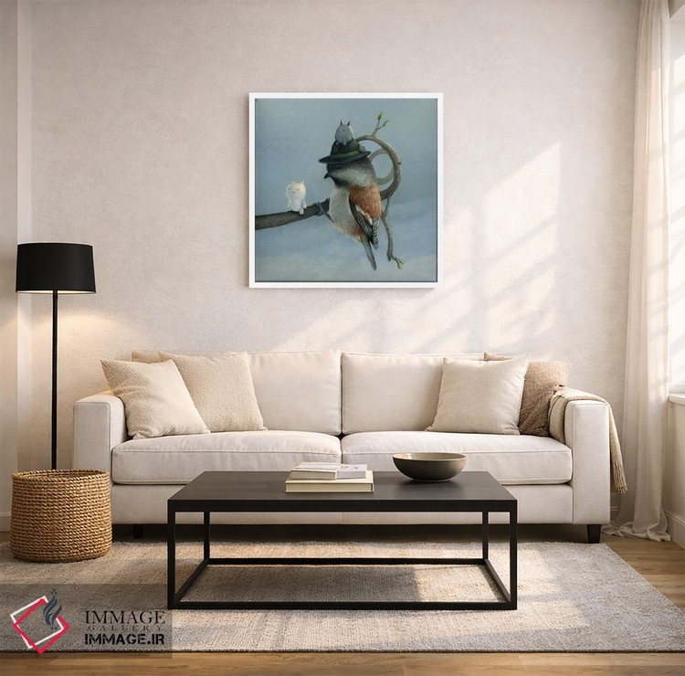 تابلو دکوراتیو شاه بلوط اثر کریستین آدام - D3W