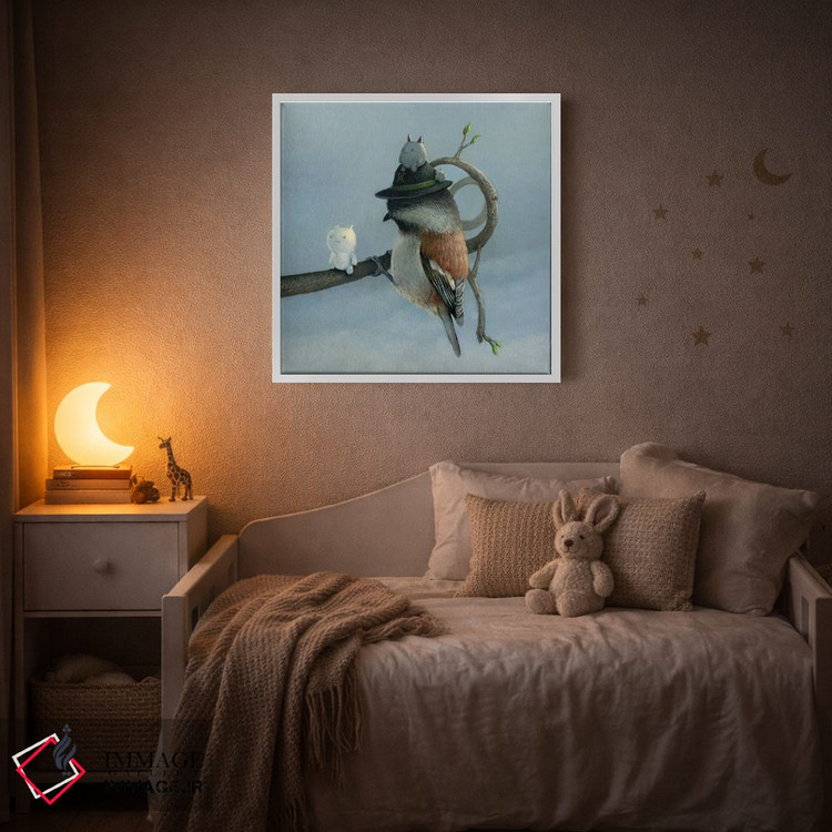 تابلو دکوراتیو شاه بلوط اثر کریستین آدام - D4W