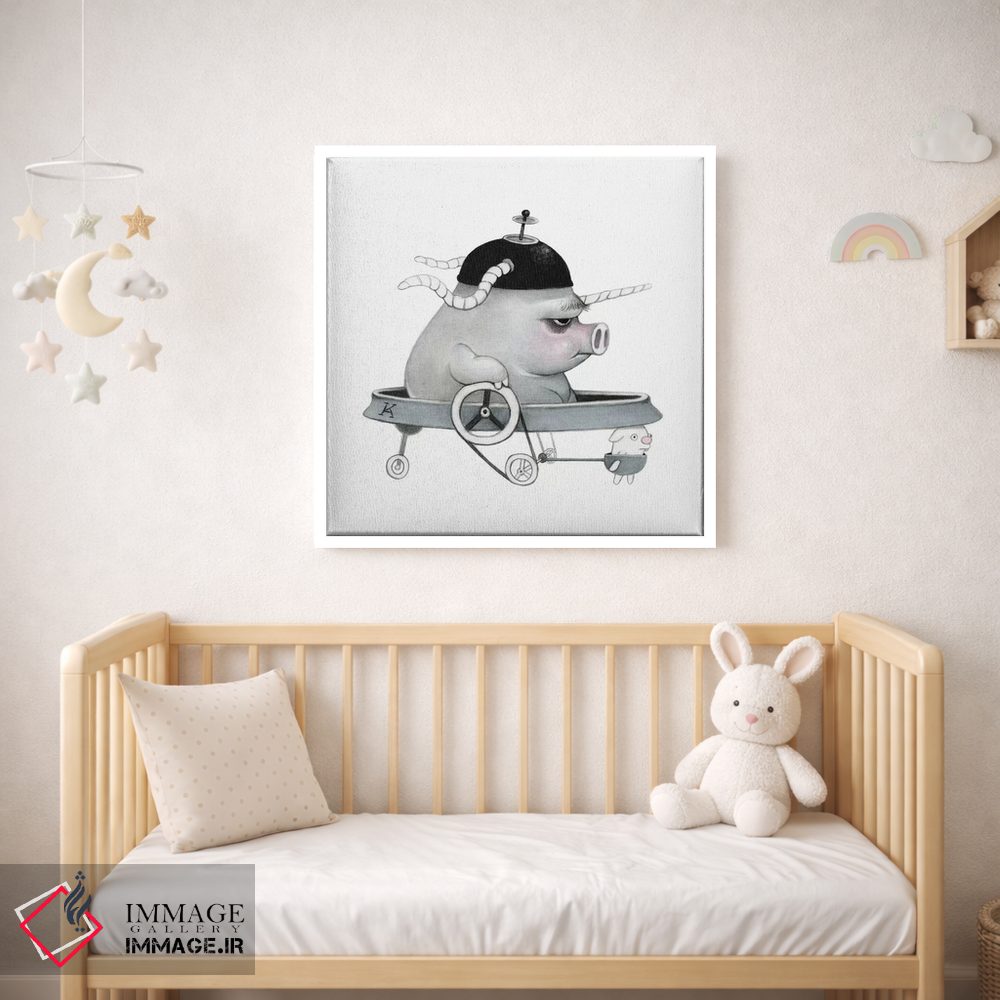 تابلو دکوراتیو گورب اثر کریستین آدام - D1W