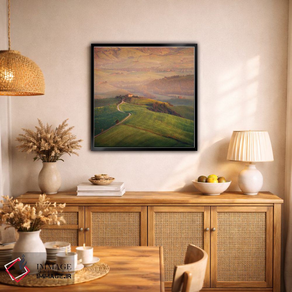 تابلو دکوراتیو بهار در توسکانی XIX اثر دنیل کردان - D2B