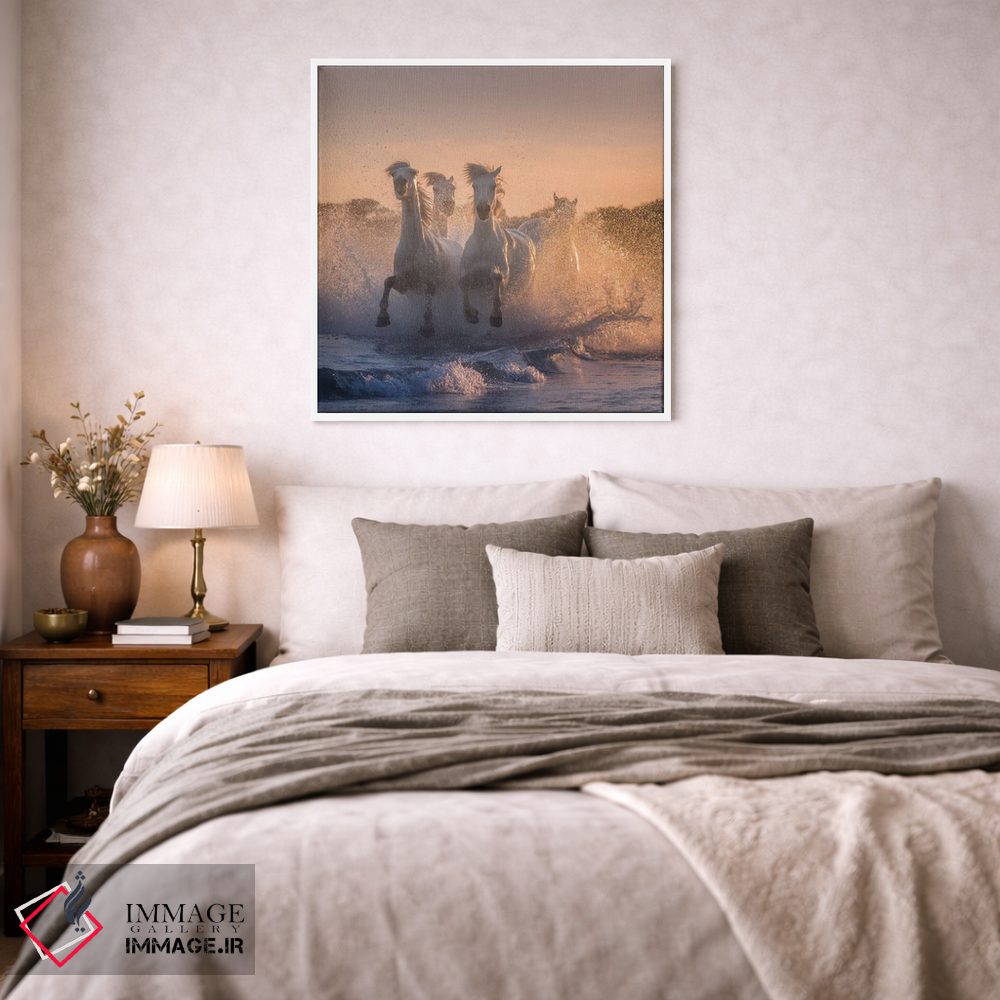 تابلو دکوراتیو فرشتگان سفید کامارگ V اثر دنیل کردان - D2W