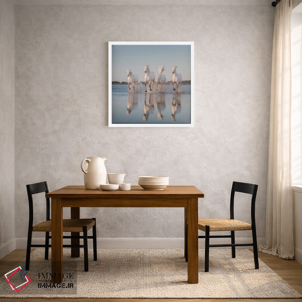 تابلو دکوراتیو فرشتگان سفید کامارگ III اثر دنیل کردان - D2W