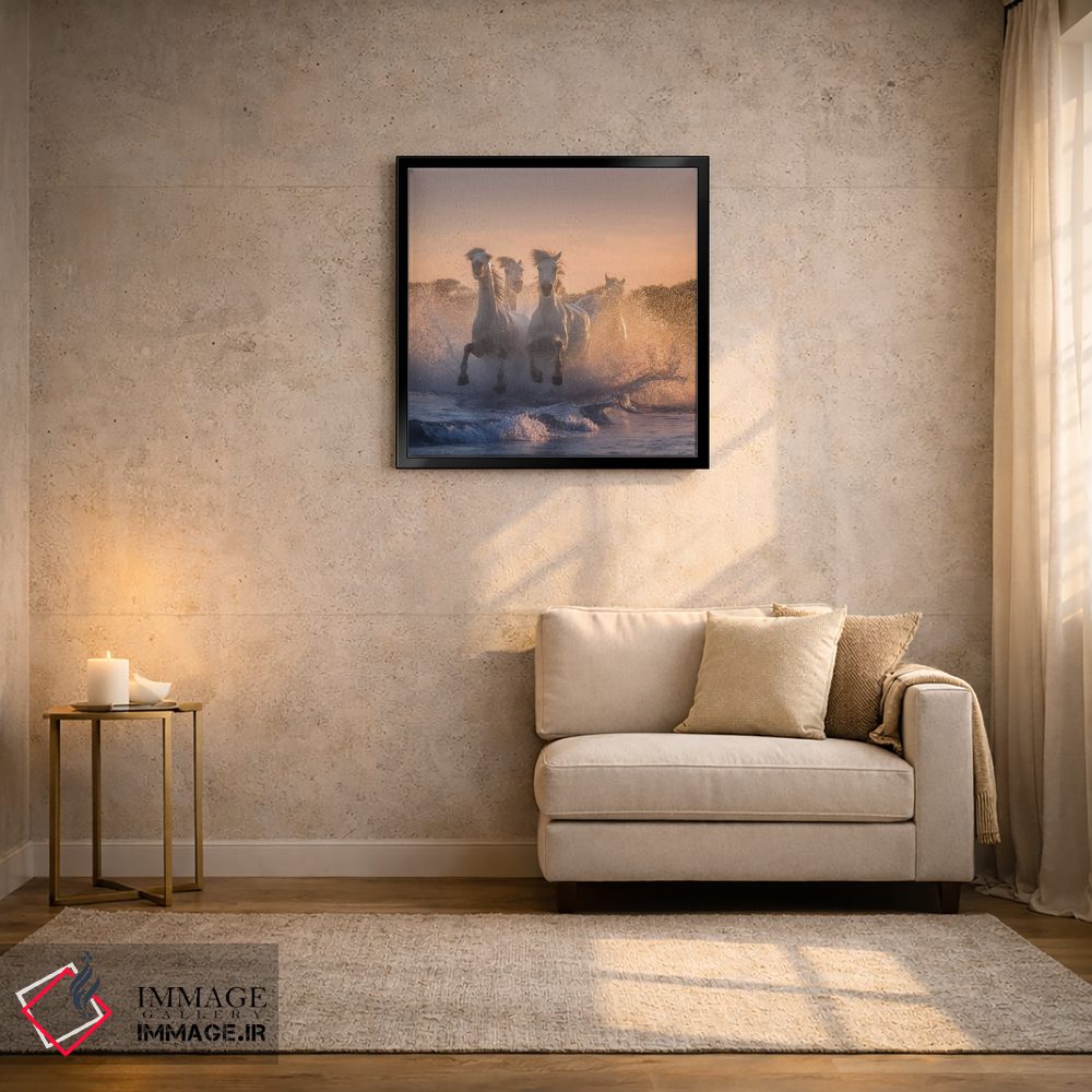 تابلو دکوراتیو فرشتگان سفید کامارگ V اثر دنیل کردان - D3B