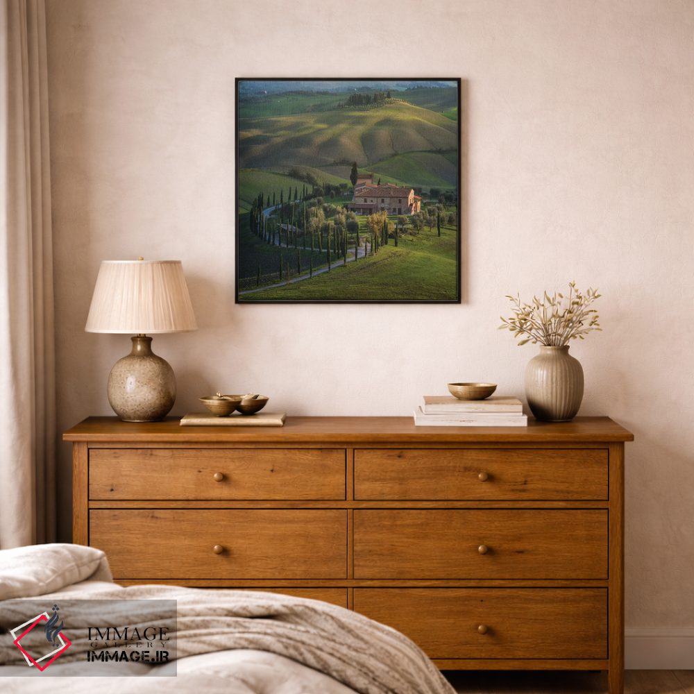 تابلو دکوراتیو بهار در توسکانی V اثر دنیل کردان - D1B