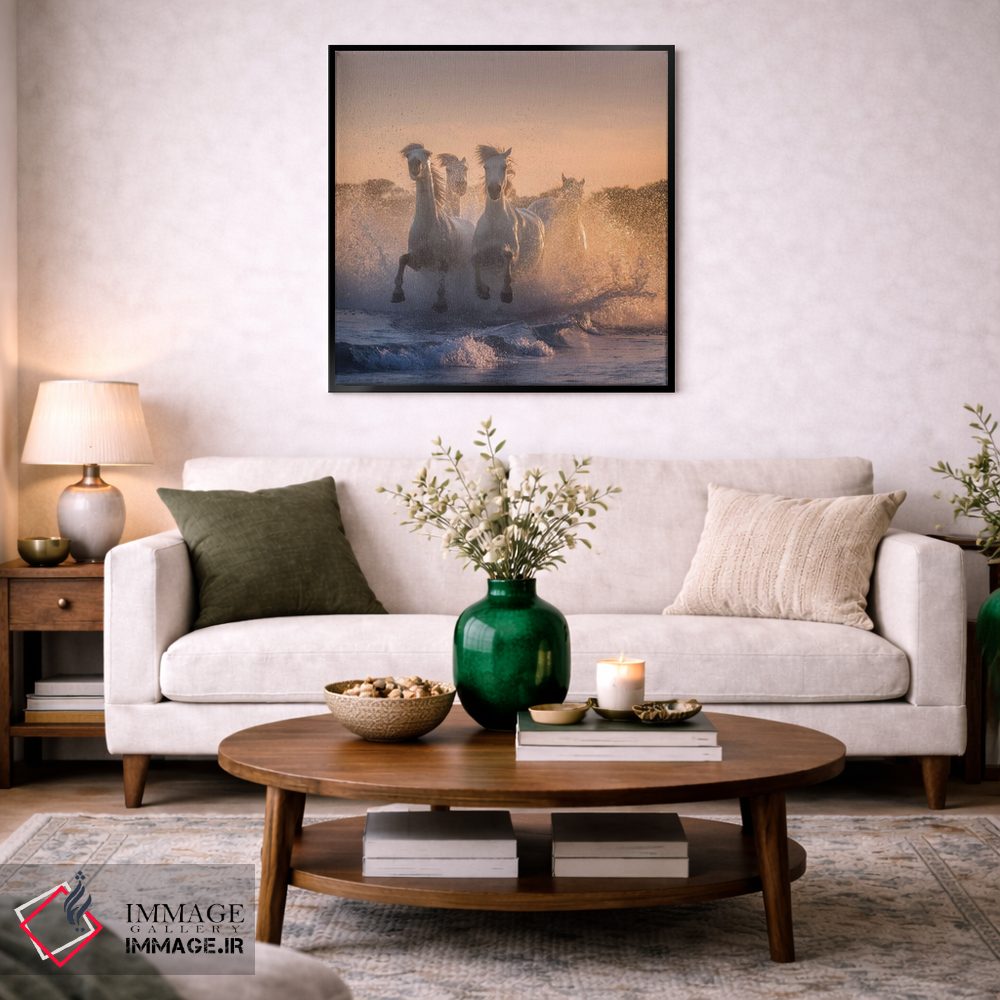 تابلو دکوراتیو فرشتگان سفید کامارگ V اثر دنیل کردان - D4B