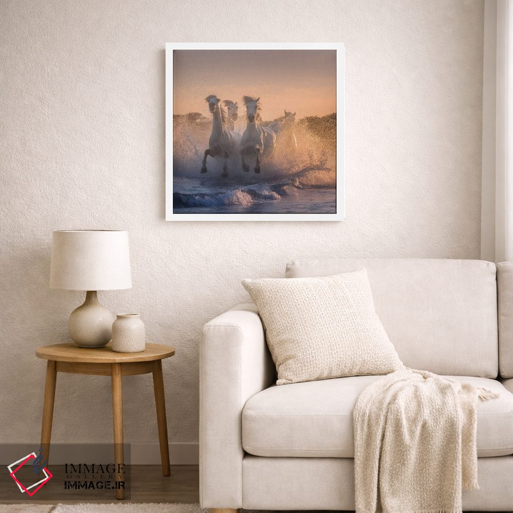 تابلو دکوراتیو فرشتگان سفید کامارگ V اثر دنیل کردان - D6W