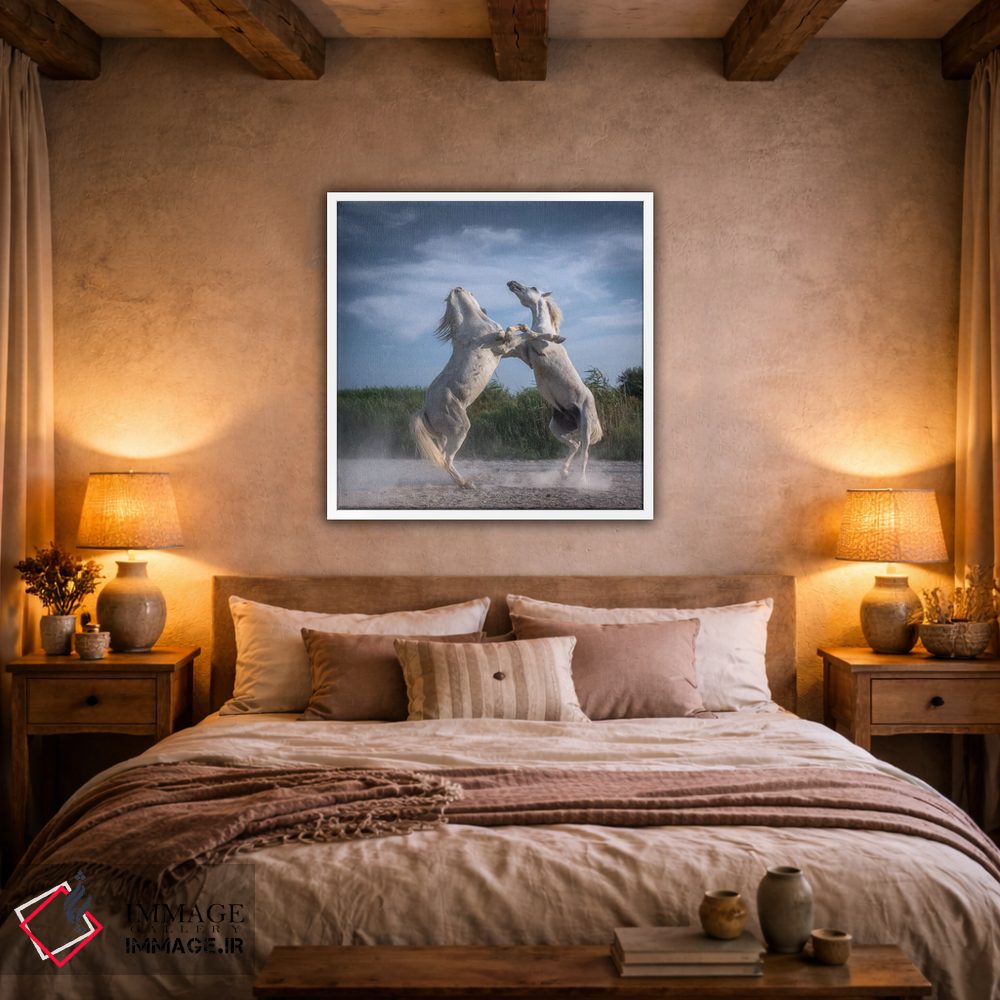 تابلو دکوراتیو فرشتگان سفید کامارگ XX اثر دنیل کردان - D2W