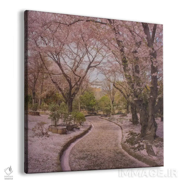 تابلو دکوراتیو بهار در ژاپن نهم اثر دنیل کردان - نمای پرسپکتیو محصول