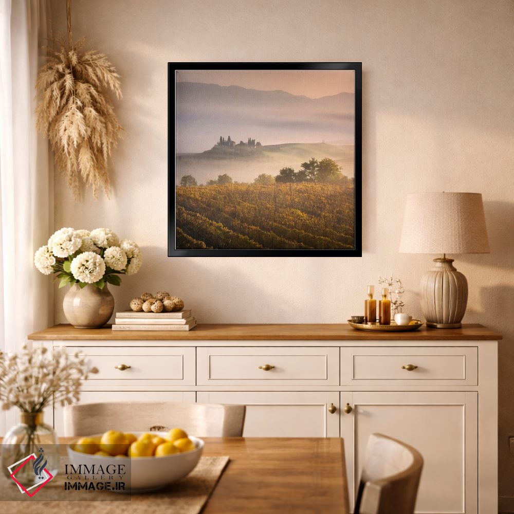 تابلو دکوراتیو پاییز در توسکانی هفتم اثر دنیل کردان - D1B