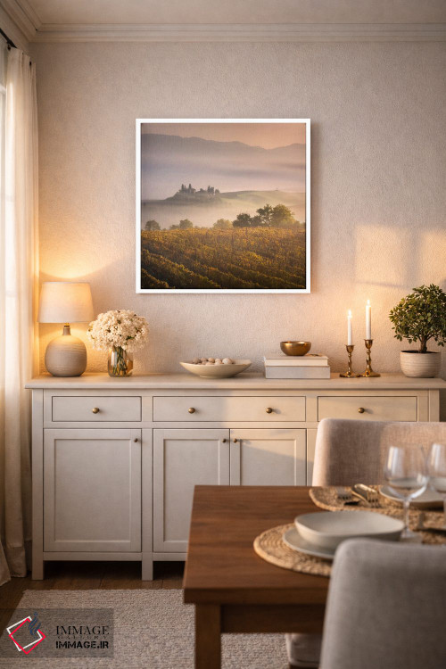 تابلو دکوراتیو پاییز در توسکانی هفتم اثر دنیل کردان - D5W