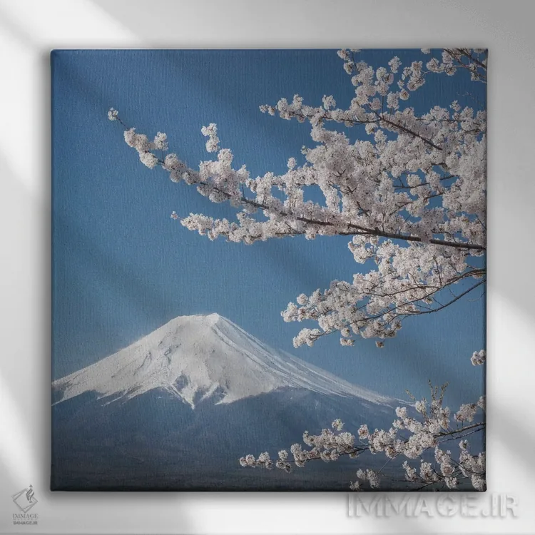 تابلو دکوراتیو بهار در ژاپن بیست وششم اثر دنیل کردان - نمای روبهرو روی دیوار