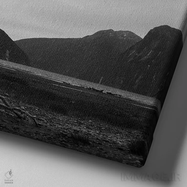 تابلو دکوراتیو بهار در نیوزیلند اول اثر دنیل کردان - نمای نزدیک بافت بوم