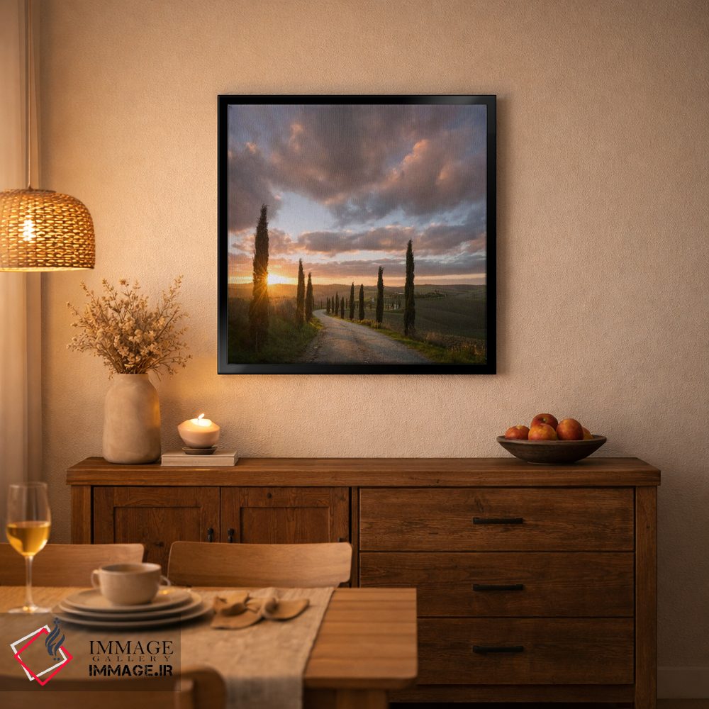 تابلو دکوراتیو پاییز در توسکانی دهم اثر دنیل کردان - D5B