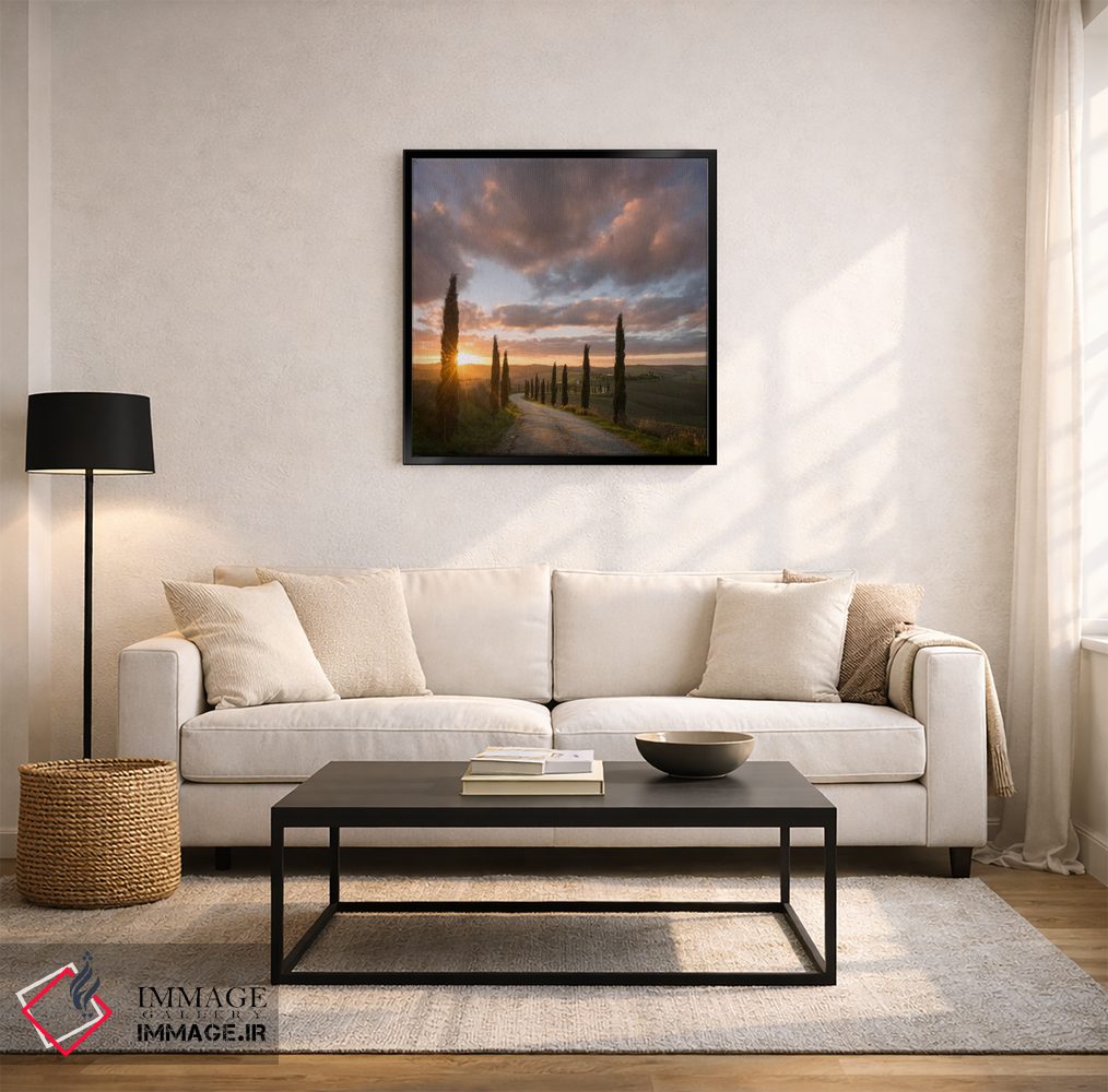 تابلو دکوراتیو پاییز در توسکانی دهم اثر دنیل کردان - D3B