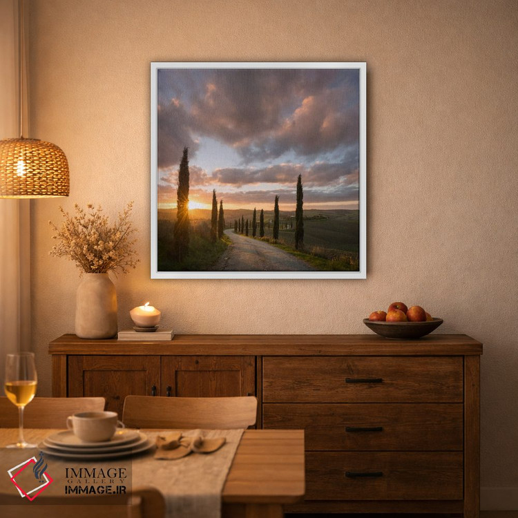 تابلو دکوراتیو پاییز در توسکانی دهم اثر دنیل کردان - D2W