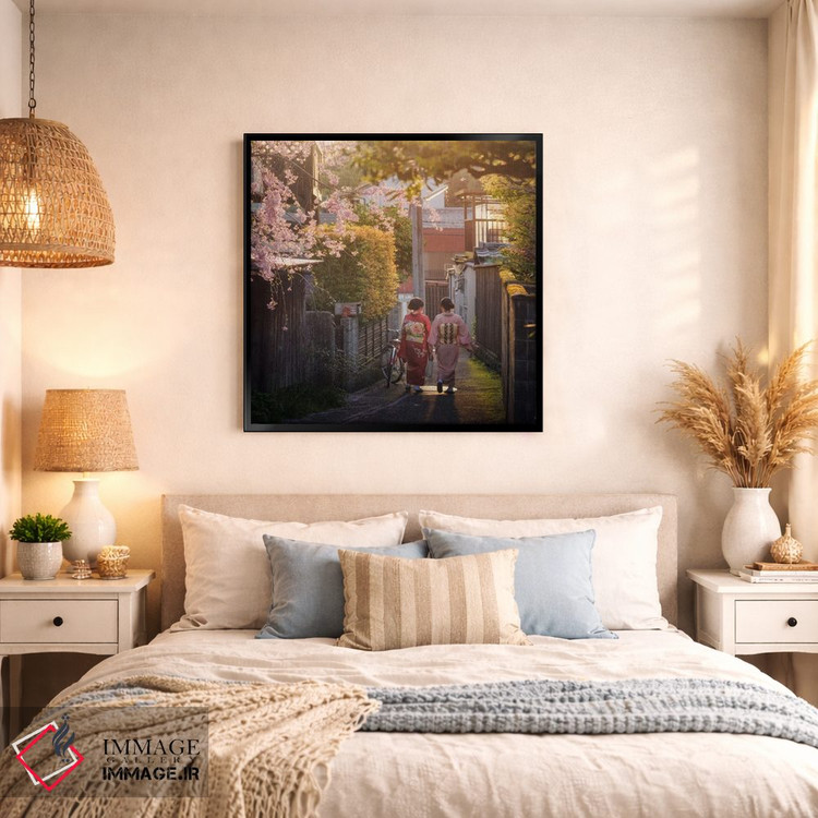 تابلو دکوراتیو بهار در ژاپن سیزدهم اثر دنیل کردان - D1B