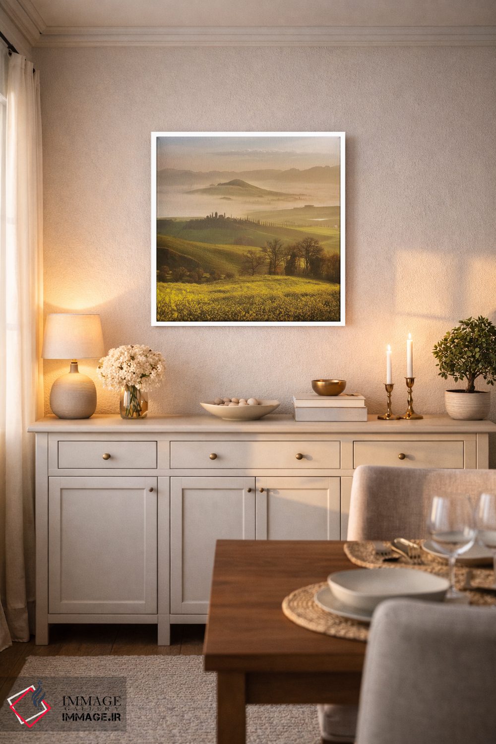 تابلو دکوراتیو بهار در توسکانی سوم اثر دنیل کردان - D5W