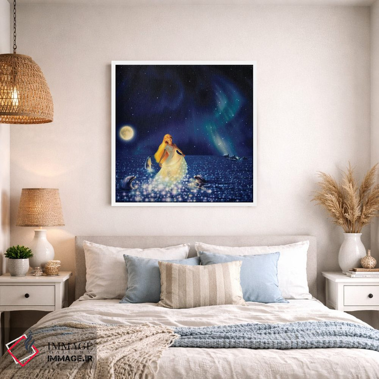 تابلو دکوراتیو دریای ستارگان اثر کرک راینرت - D1W