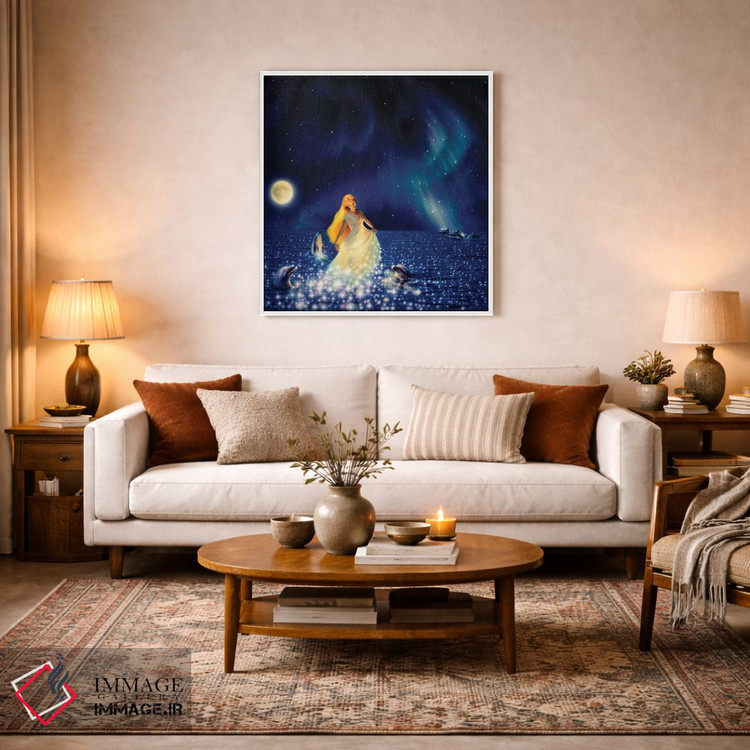 تابلو دکوراتیو دریای ستارگان اثر کرک راینرت - D2W