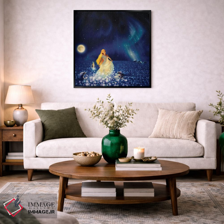تابلو دکوراتیو دریای ستارگان اثر کرک راینرت - D3B
